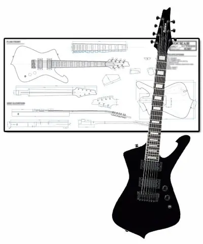 Style Ibanez Iceman 7 IC507