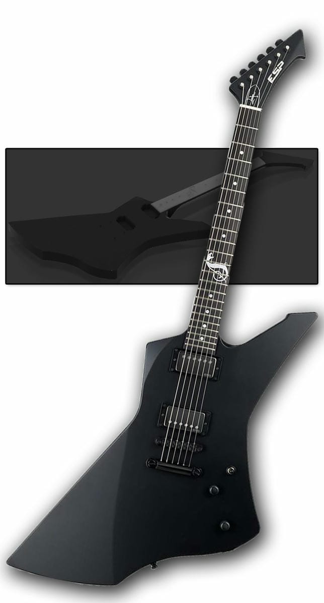 Style ESP Snakebyte guitar (STL)