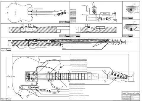 Fender Telecaster style