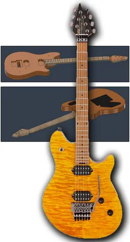 Archives STL for luthier, Style Peavey W. guitar
