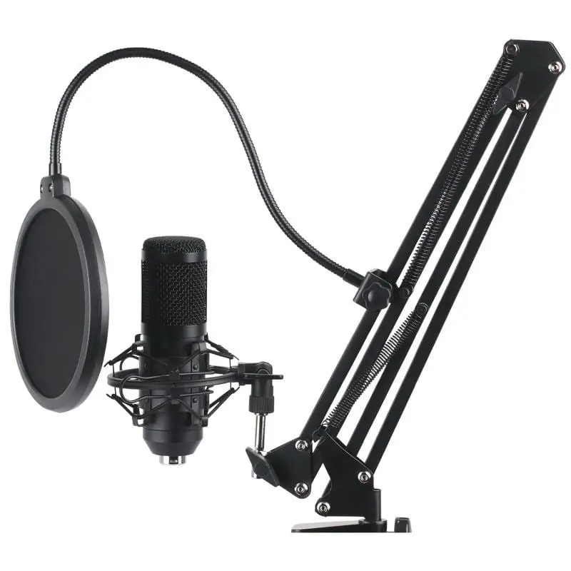 Micrófono streaming shenlong sm-arm909/soporte