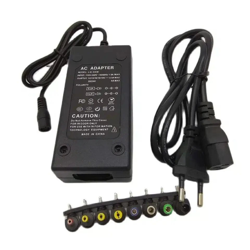 Cargador Universal Multivoltaje H-96-A 12/19v-4,5a-20/24v4a
