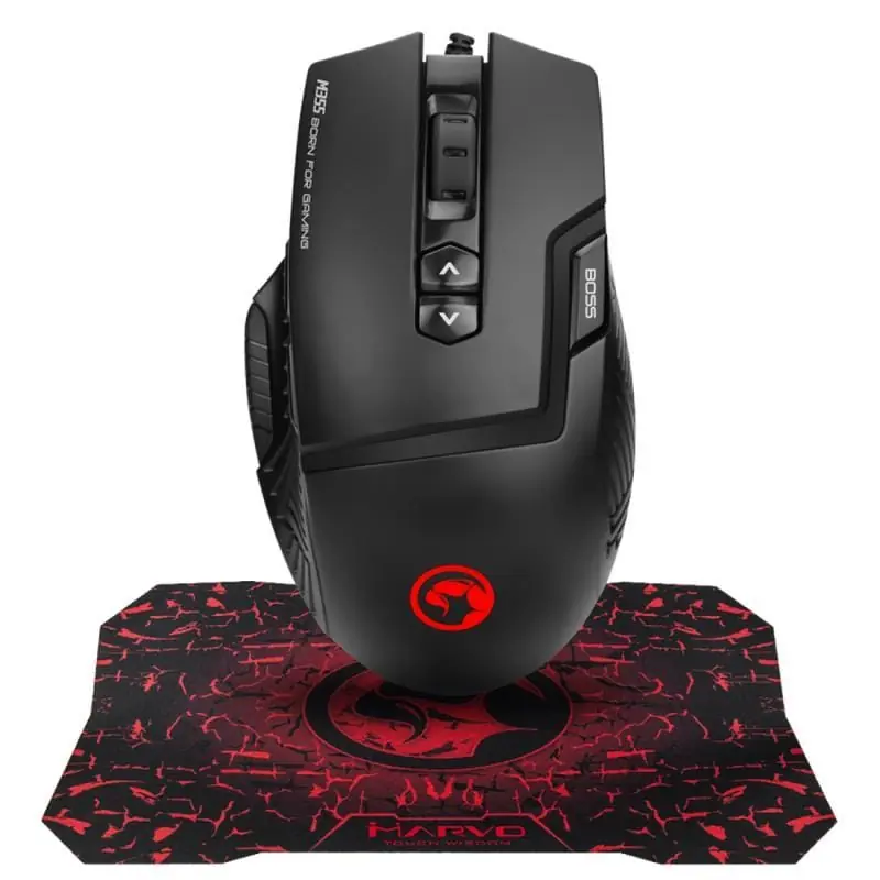 Mouse + pad marvo scorpions M355+G1P