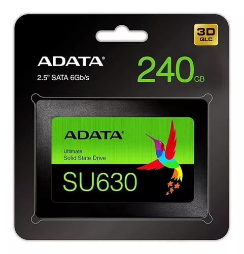 Disco SSD Adata SU630 240GB 2.5 SATA III Estado Sólido