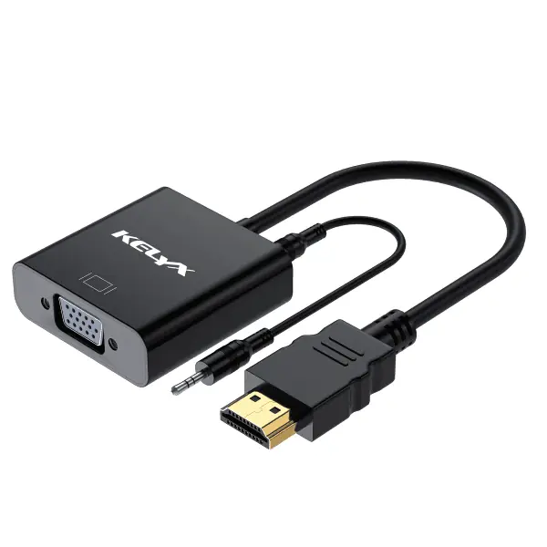 Conversor hdmi ~ vga + 3.5mm audio nm