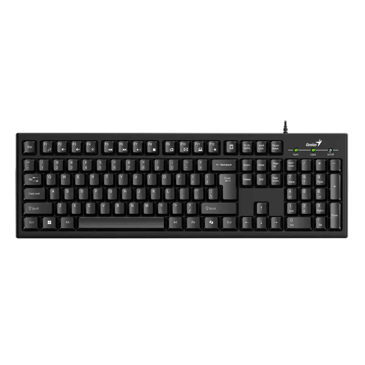 Teclado USB Genius KB-100 Negro