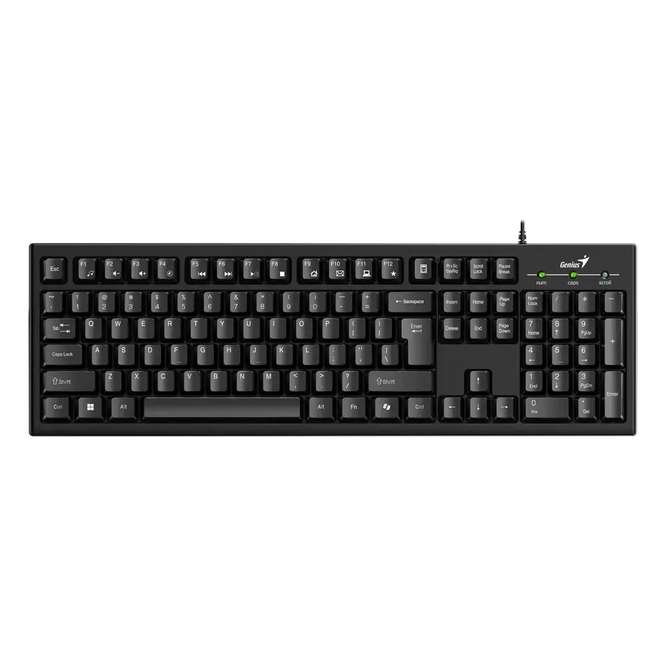 Teclado USB Genius KB-100 Negro