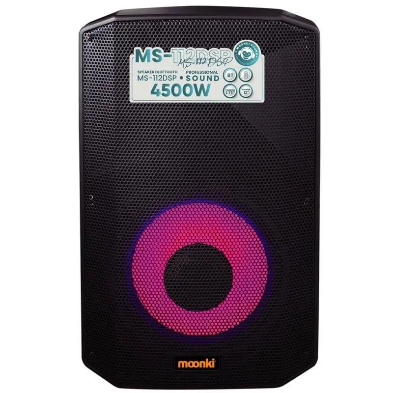 Parlante profesional Moonki Sound ms-112dsp 4500w