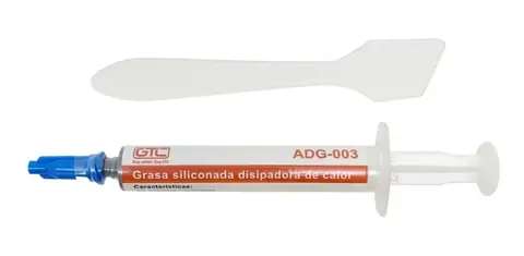 Grasa Siliconada Térmica GTC Gris ADG-003 para CPU y Procesadores