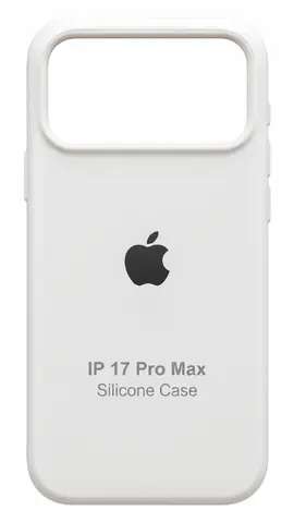 Funda Silicona Case iphone 17 Pro max
