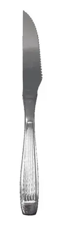 CUCHILLO MESA ACERO INOXIDABLE FILO CARNE RAYADO