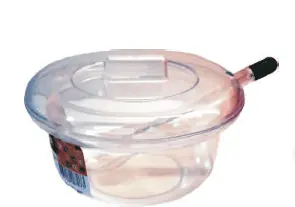 AZUCARERA TRANSPARENTE CON CUCHARA