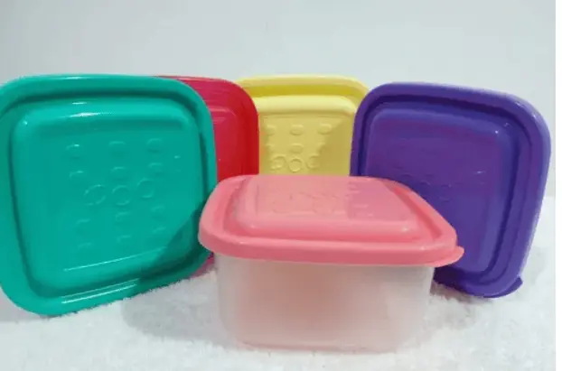 HERMETICO CUADRADO 1 L COLORES
