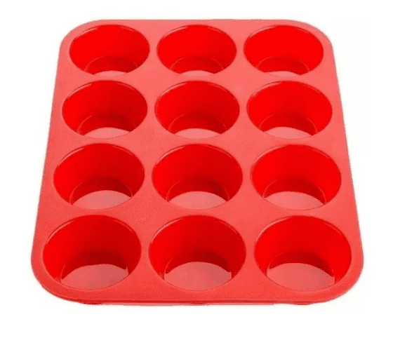 MOLDE SILICONA MUFFIN X 12