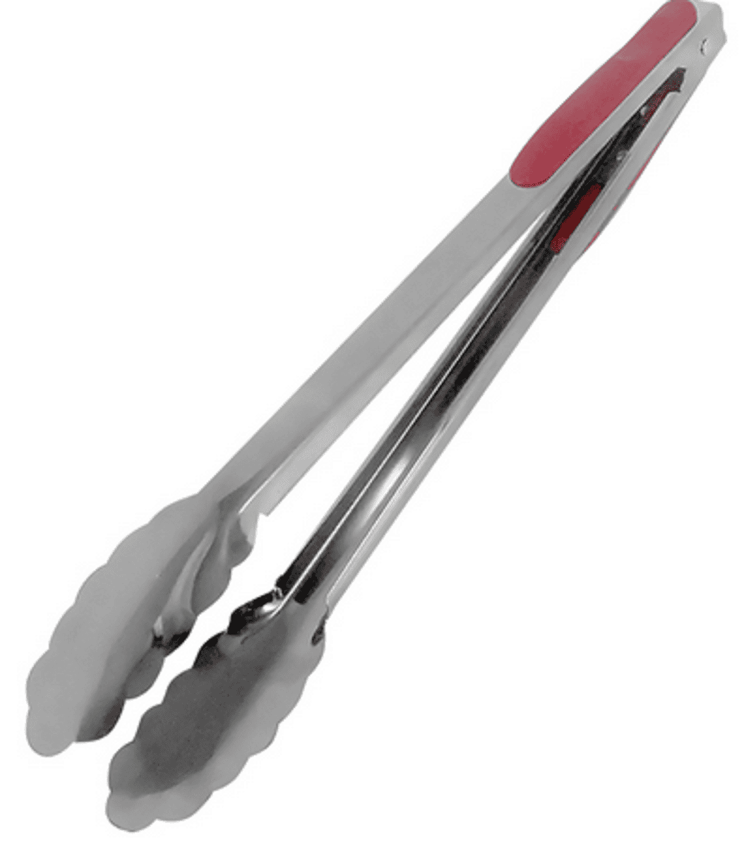 PINZA ACERO INOXIDABLE 31 CM CON TRABA REFORZADA