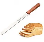 CUCHILLO PAN 40 CM ACERO MANGO MADERA