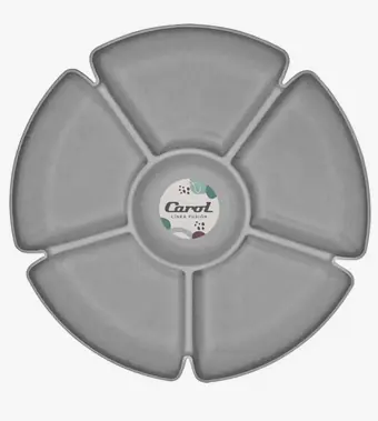 COPETINERO PLASTICO PICADA DIPS BOWL COLORES