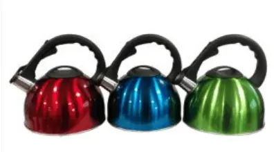 PAVA SILBADORA ACERO INOXIDABLE 2.5 L COLORES