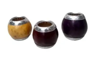 MATE CALABAZA CON VIROLA Y BASE COLORES