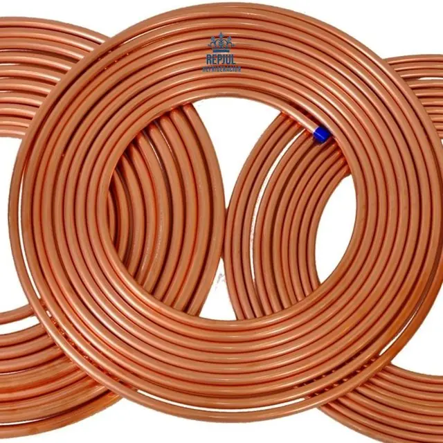 CAÑOS DE COBRE DE 1/4 X 15MTS 0,79mm