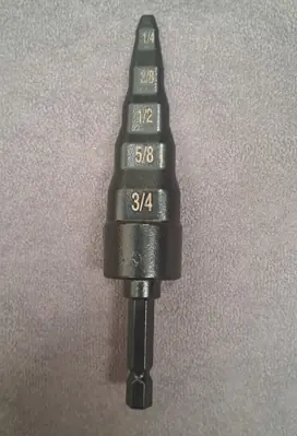 EXPANSOR PARA TALADRO  1/4-3/8.1/2-5/8-3/4