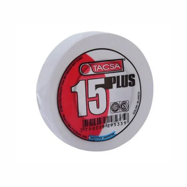 CINTA AISLADORA DE PVC TACSA 15 PLUS