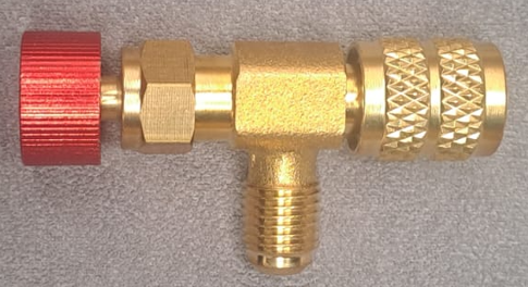 VALVULA DE SERVICIO LLAVE DE CARGA R410