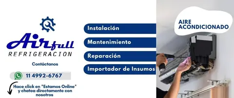 SERVICIO TECNICO DESDE 2007 ESPECIALIZADO EN TODO TIPO DE AIRE ACONDICIONADO CONTACTANOS POR WHATSAPP