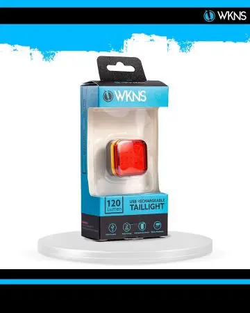 luz led trasera recargable wkns