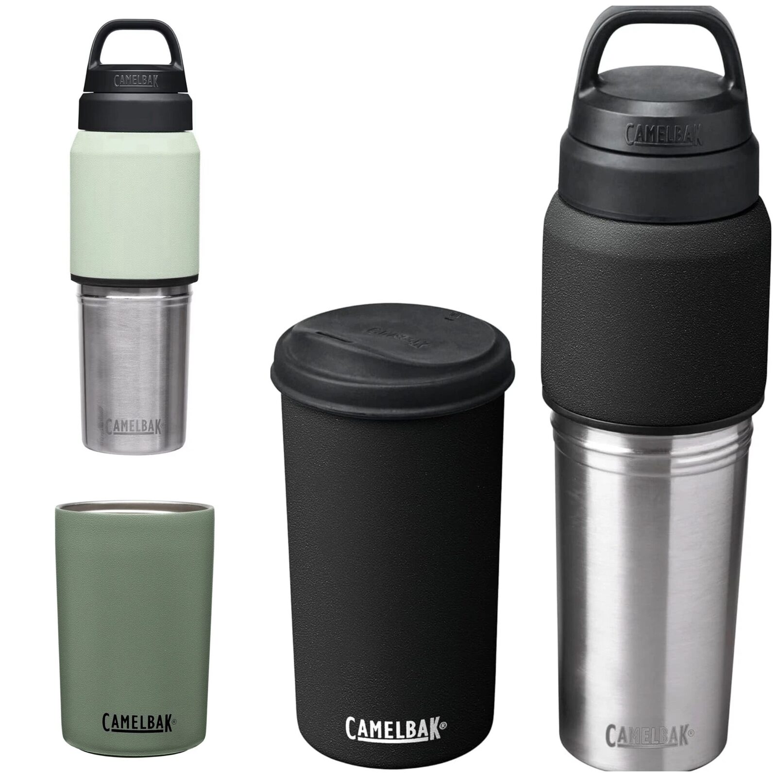BOTELLA DE AGUA + TAZA CAMELBAK MultiBev  sst vacuum insulated 22oz/16oz