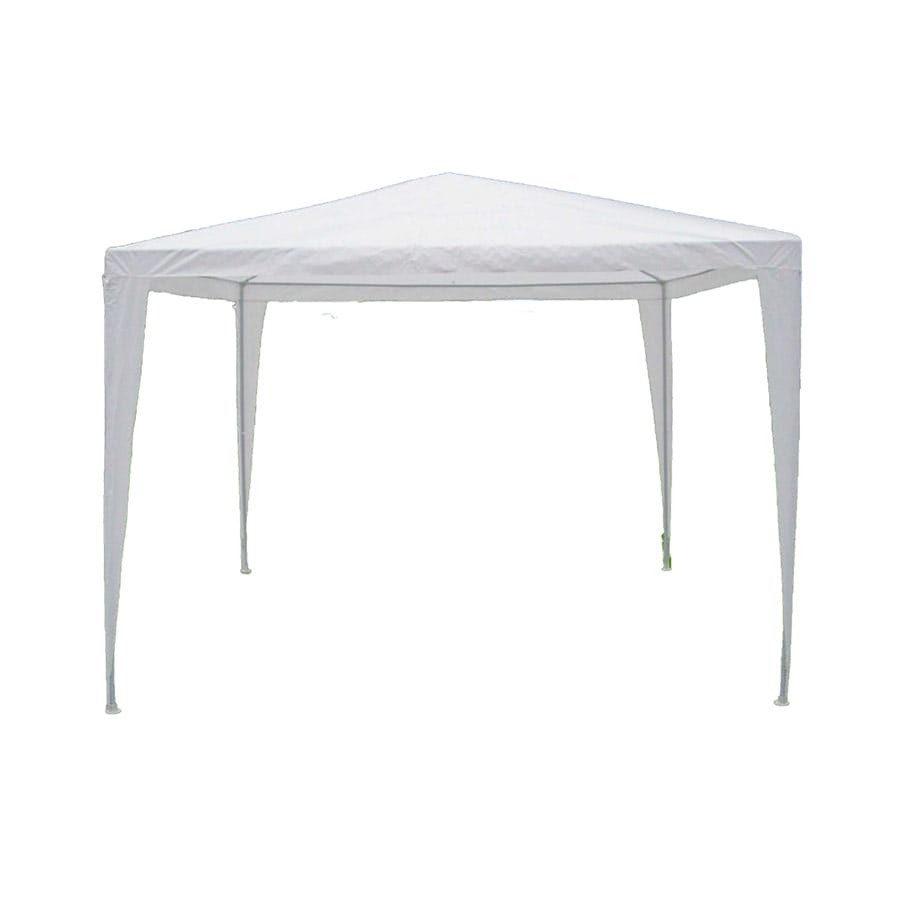 Gazebo de rafia 2,4 m × 2,4 m