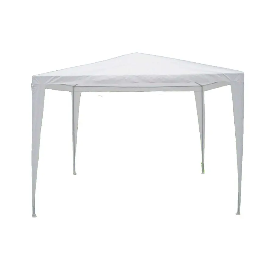 Gazebo de rafia 2,4 m × 2,4 m