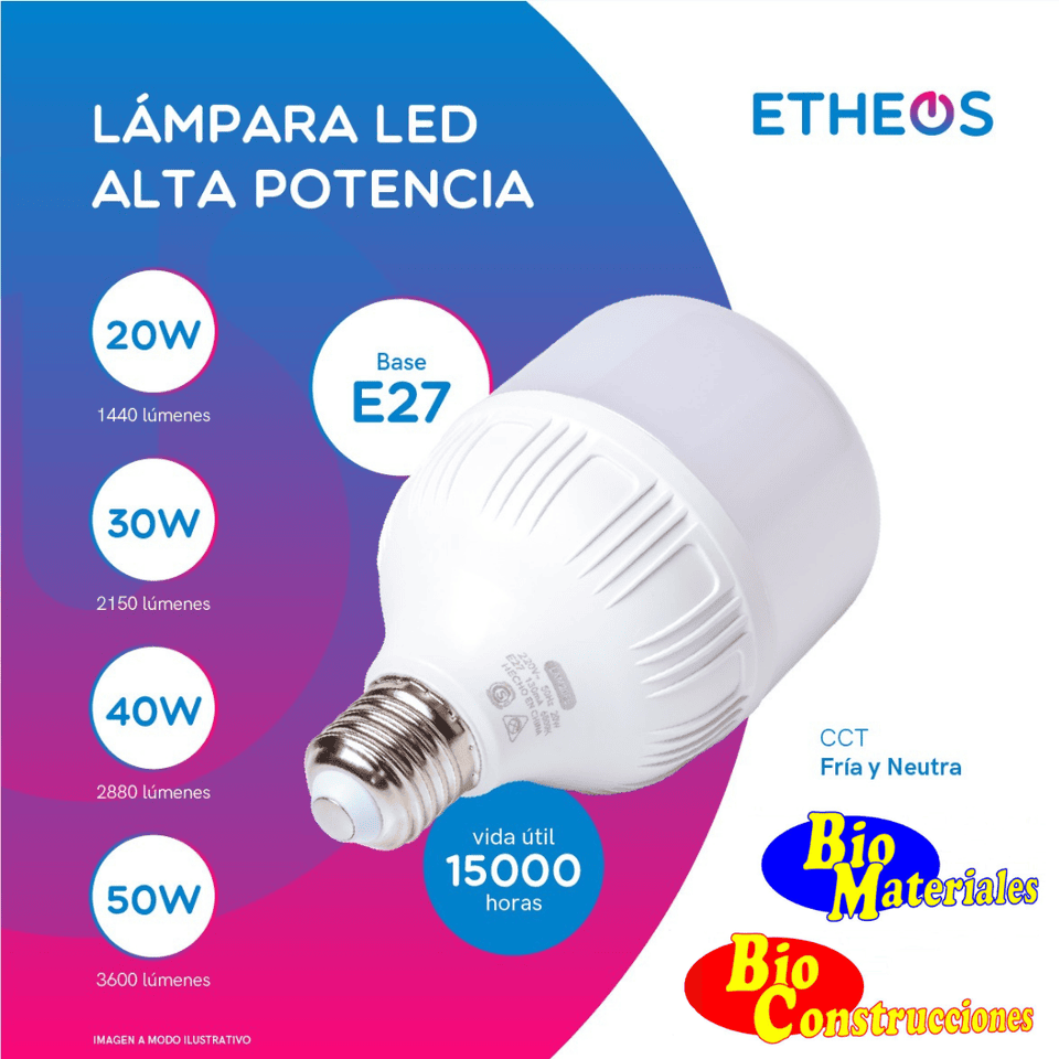 Lámpara led 30W