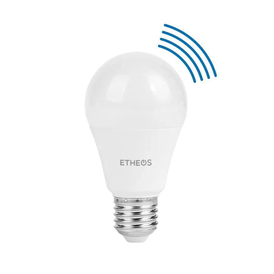 Lámpara led 9 W con sensor de movimiento