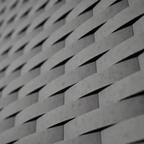 Revestimiento Kubik - Color Gris Topo - x m2