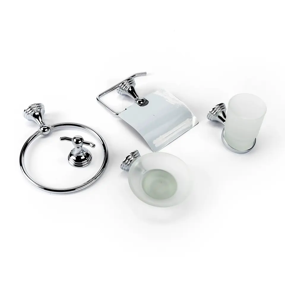 Set de accesorios metálicos 5 piezas línea Salvinia
