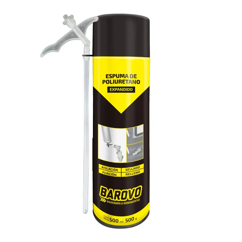 Espuma de poliuretano 500 ml
