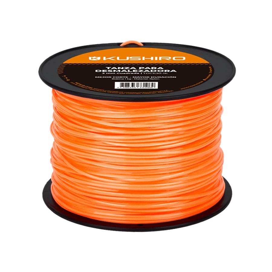 Tanza cuadrada 2,5 mm - bobina 1 kg