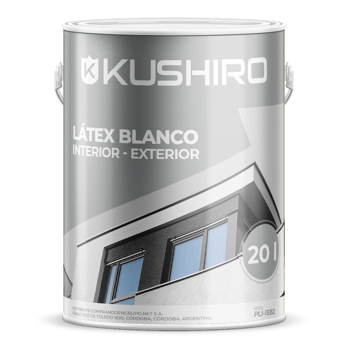 Látex blanco interior - exterior 20 litros