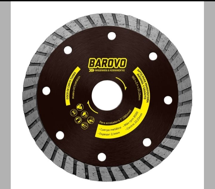 Disco de corte turbo 115
