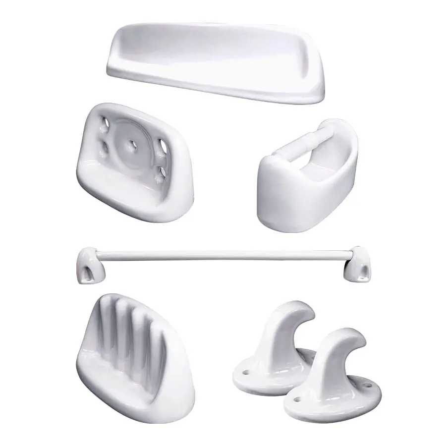 Set de accesorios de Ceramica 7 piezas
