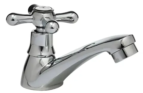 Griferia Canilla Lavatorio 1 Agua Fria/caliente Mozart 8591 Acabado Brillante Color Plateado