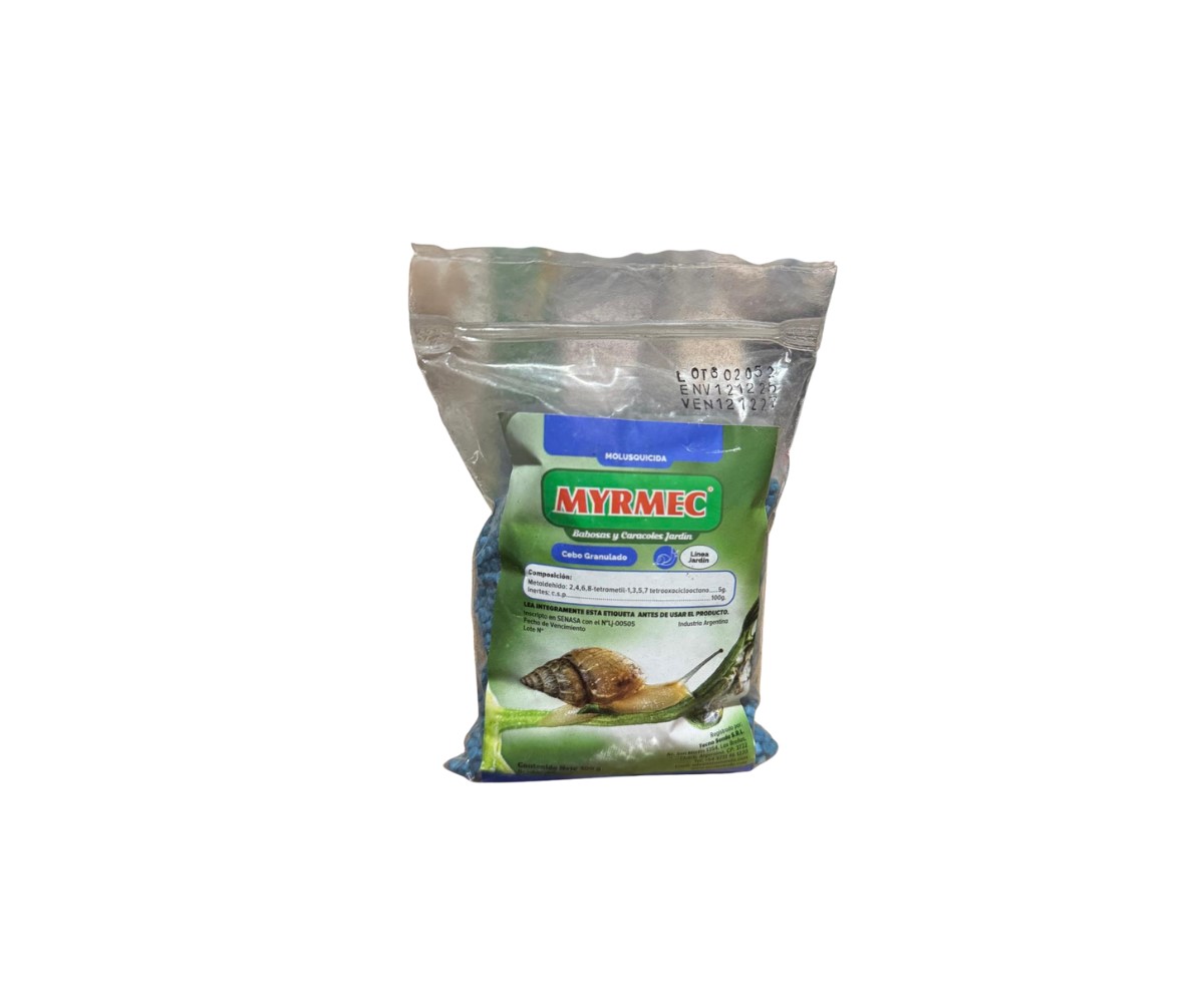 MYRMEC Cebo granulado para babosas y caracoles 100g