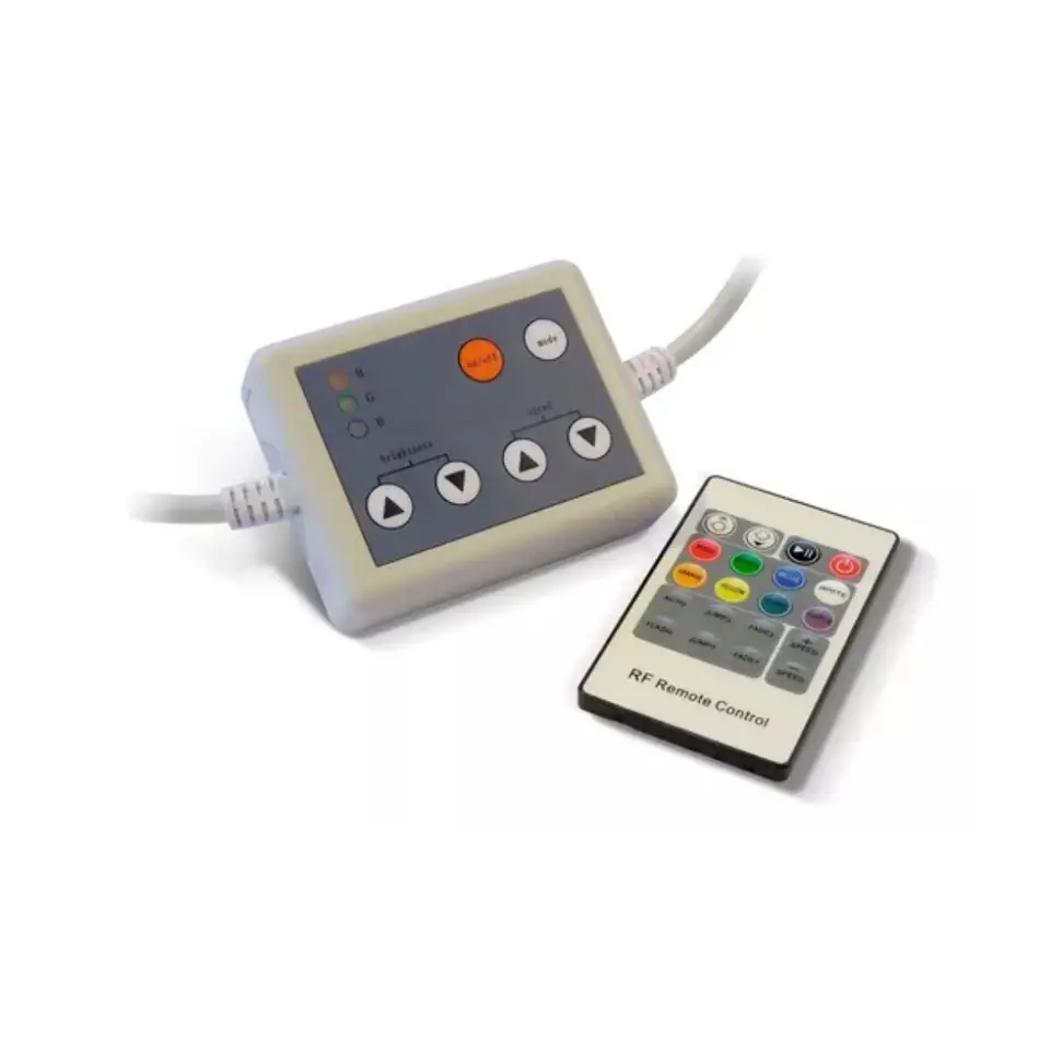 Controlador RGB 12/66 4A con control remoto Vulcano