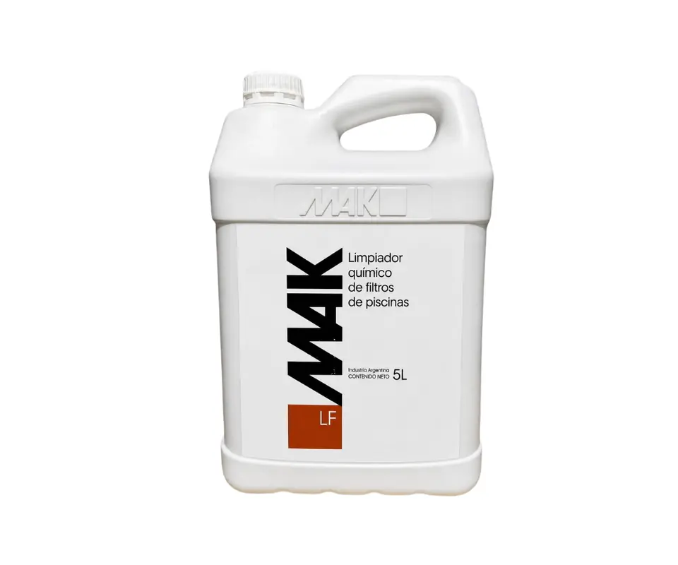 Mak LF Limpiador químico de filtros de piscina 5 litros