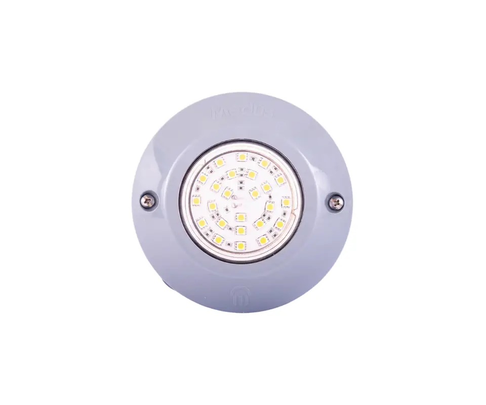 Luces Medus de 9W, RGB o BLANCA FRIA (para adosar o embutir) Carcaza blanca