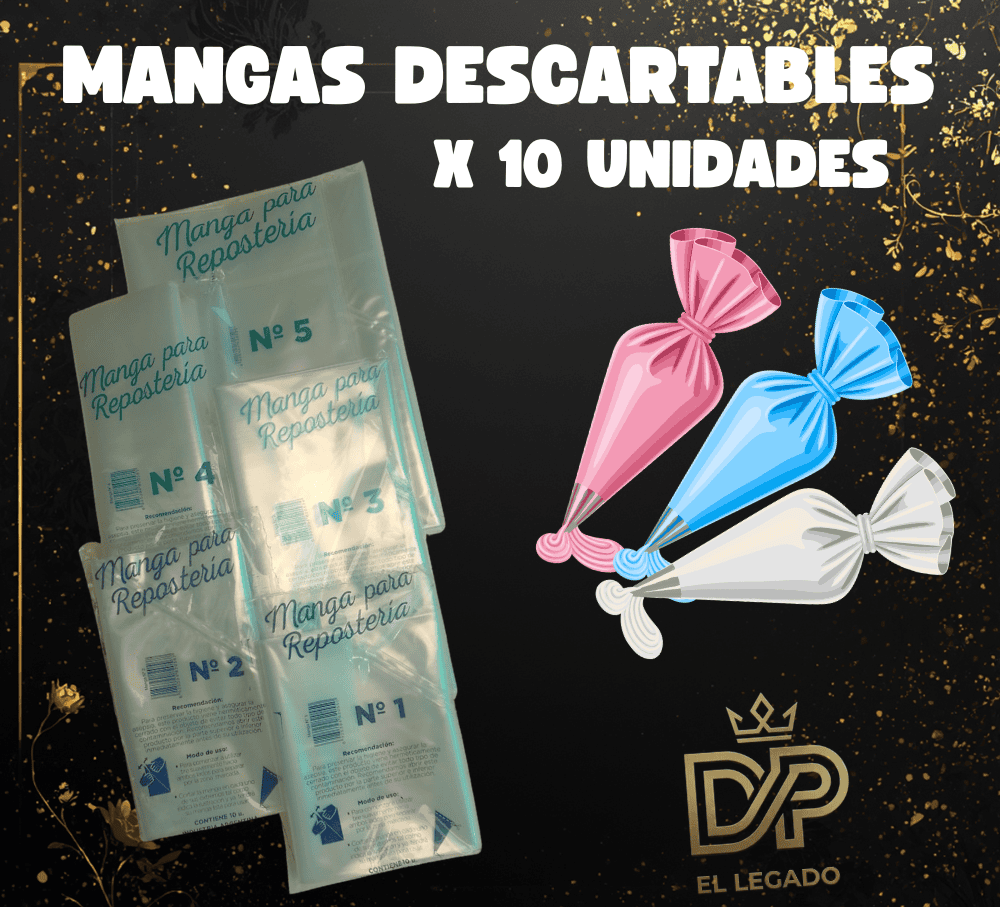 Mangas Descartables Nº4 x10