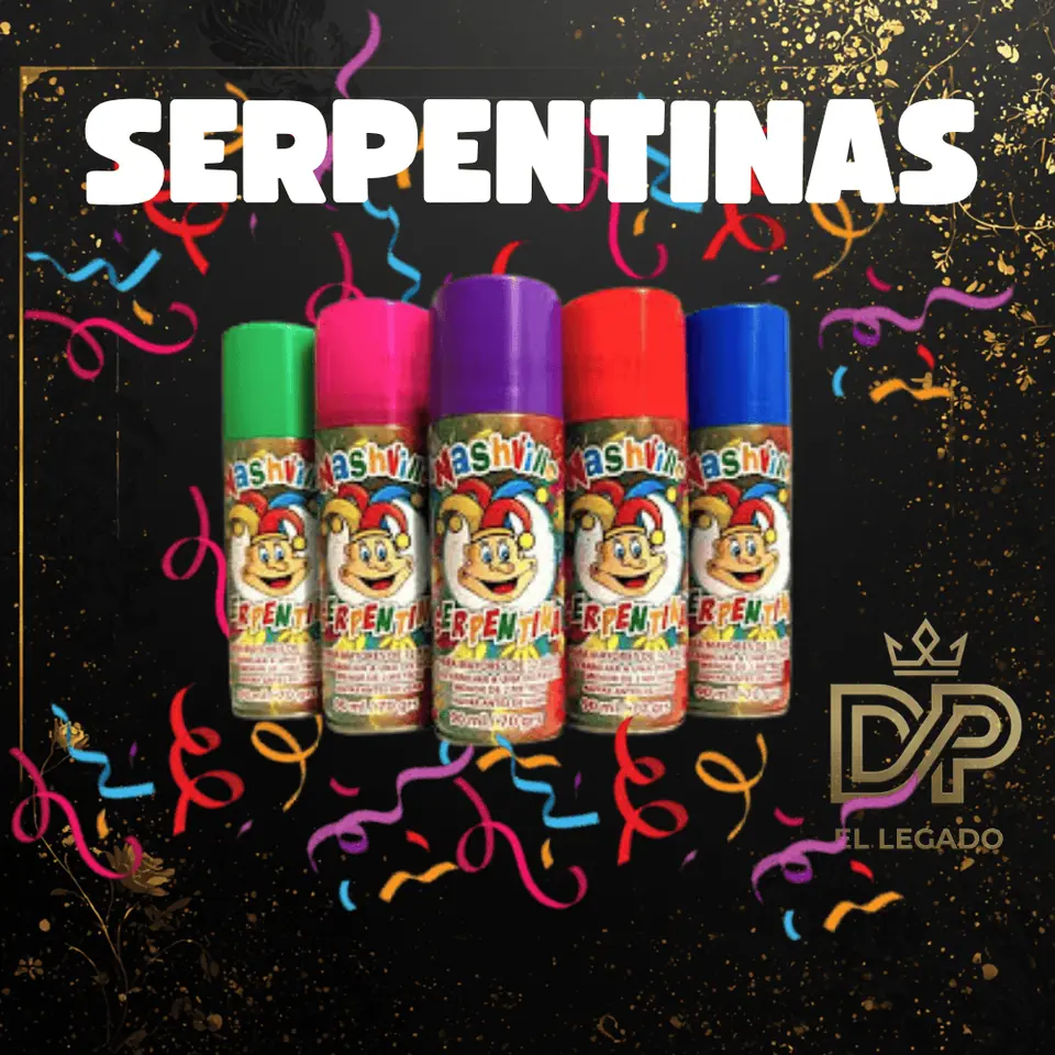 Serpentina Nashville Fucsia x 1 unidad
