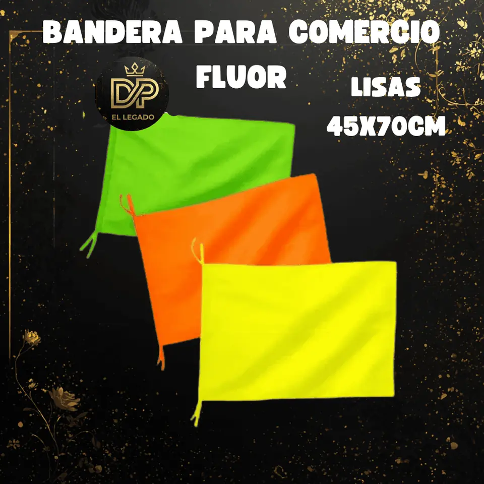 Bandera Flùor Lisa Verde