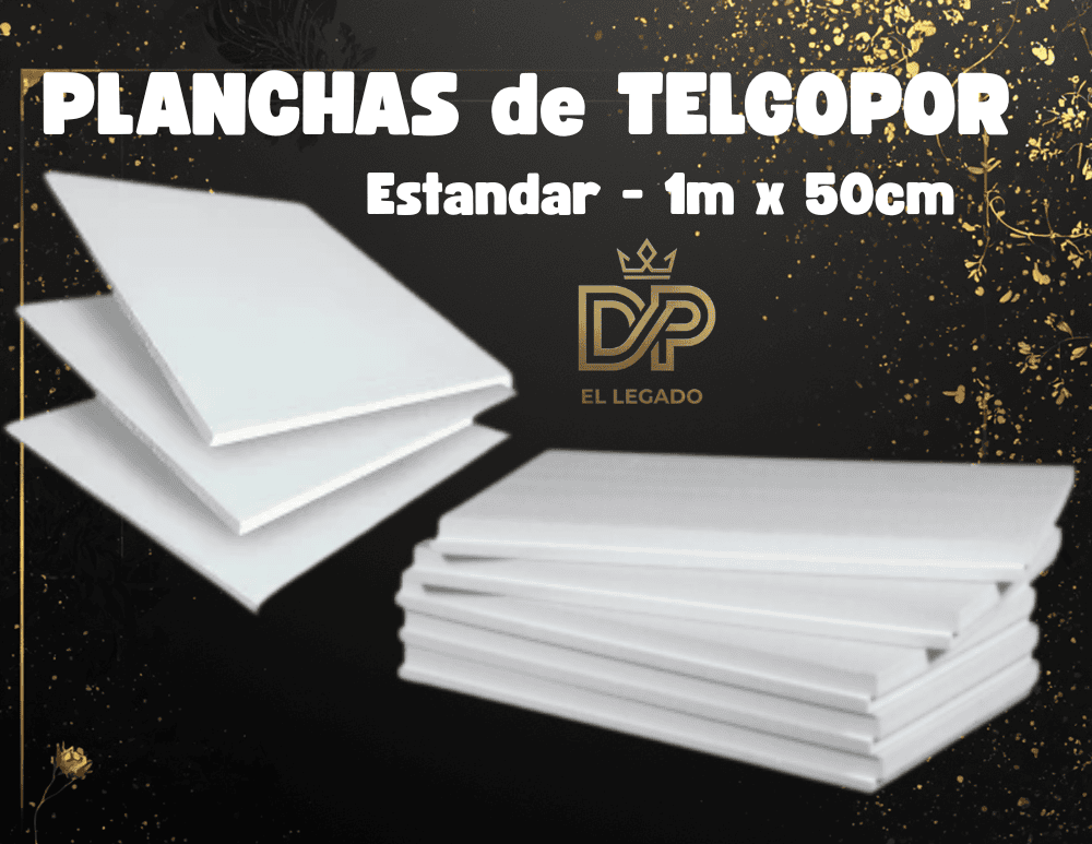 Plancha de Telgopor Estandar 2cm espesor